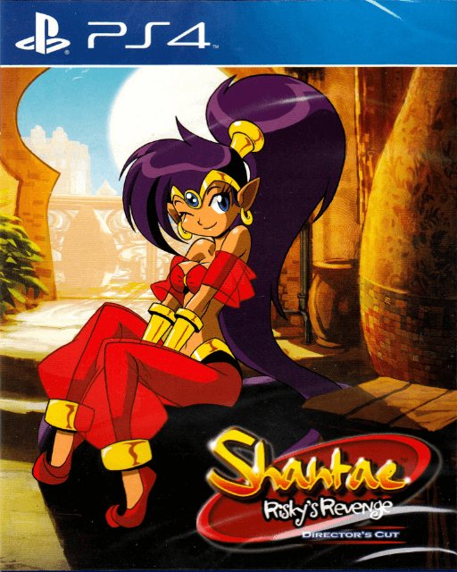 Shantae: Risky's Revenge Director's Cut box art for Playstation 4